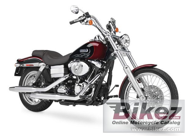 Big Harley-Davidson fxdwgi dyna wide glide picture and wallpaper from Bikez.com